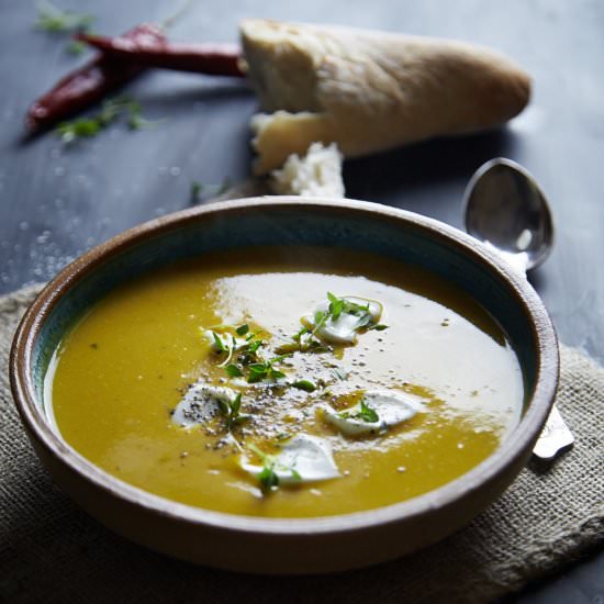 Pumpkin Soup - Recipe photo by madetmere