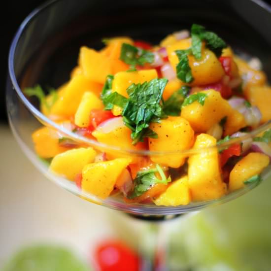 Mango Salsa - Recipe photo by menakarun