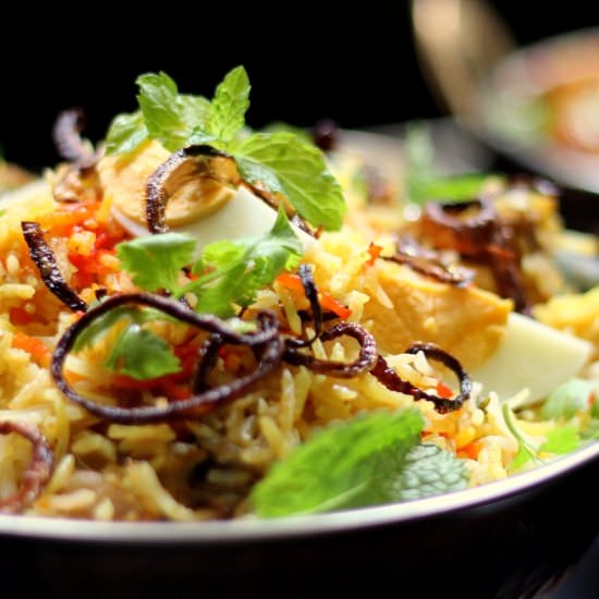 Mutton Biryani - Recipe photo by menakarun