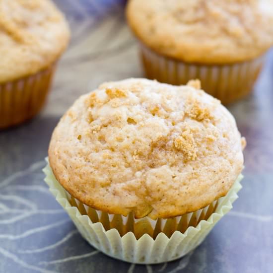 Apple Cinnamon Muffins - Recipe photo by a latte food