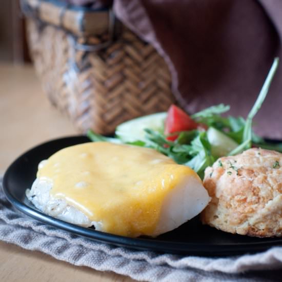 Cheddar Cheese Cod - Recipe photo by foodsofourlives