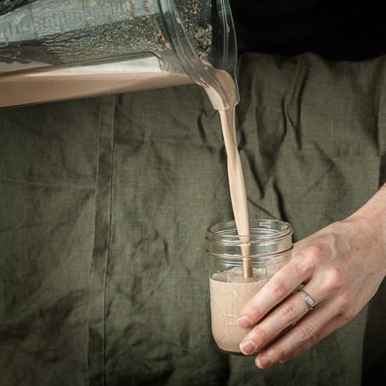 Cashew Hot Chocolate - Recipe photo by ourfreshkitchen