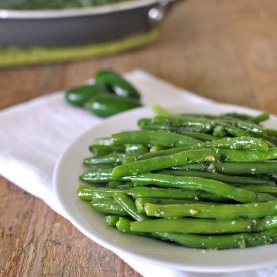 Spicy Tarragon Green Beans - Recipe photo by rmbrosemer