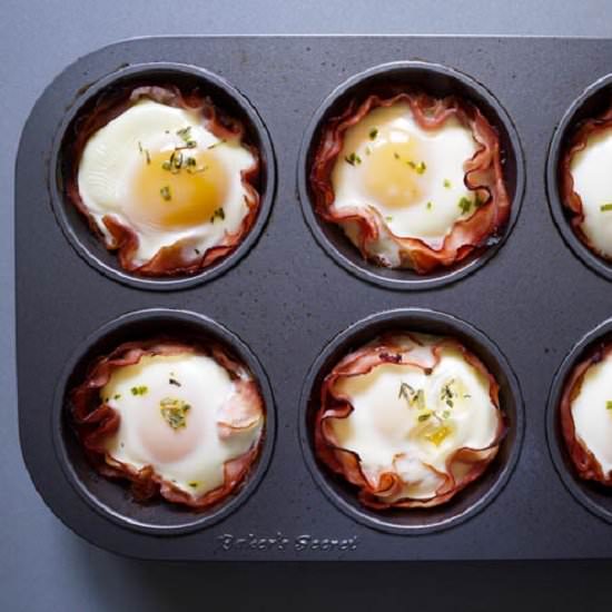 Dijon Ham and Egg Cups - Recipe photo by eatmorefoodproject