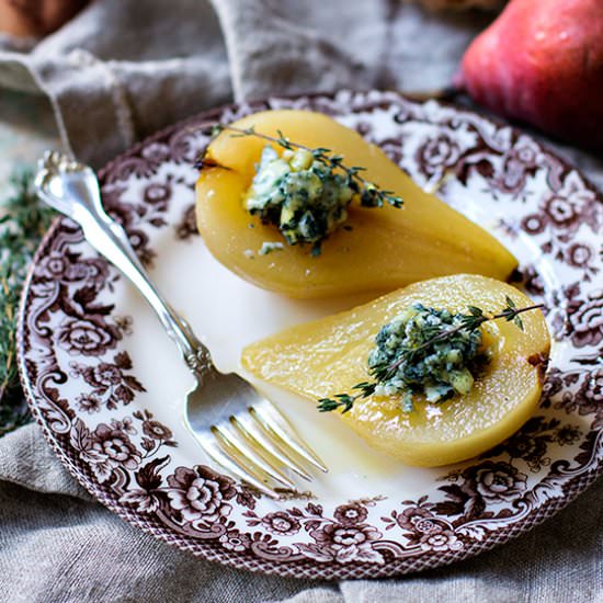 Poached Pears - Recipe photo by carolinagirlcooks