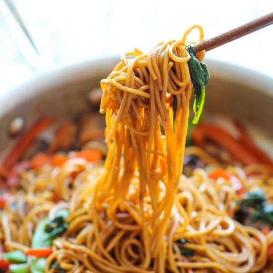 EASIEST Lo Mein - Recipe photo by damndelicious