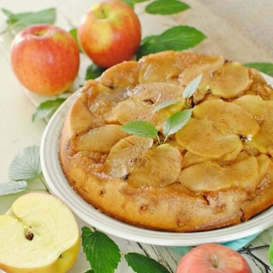 Apple Upside Down Cake - Recipe photo by Town-and-Country-Living