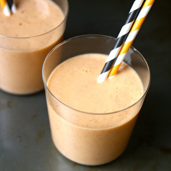 Spooky Orange Carrot Smoothie - Recipe photo by simplyhappenstance