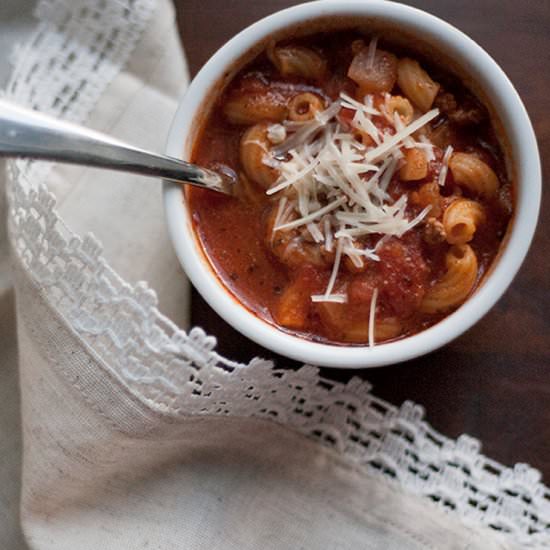 No Bean Italian Chili - Recipe photo by MyCookingSpot
