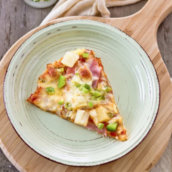 Hawaiian Pizza - Recipe photo by kiwicook
