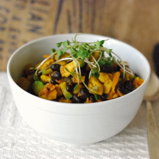 Chicken and Black Bean Hotpot - Recipe photo by JulesGalloway