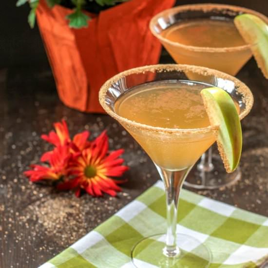 Apple Cinnamon Pie Martini - Recipe photo by Cooks With Cocktails