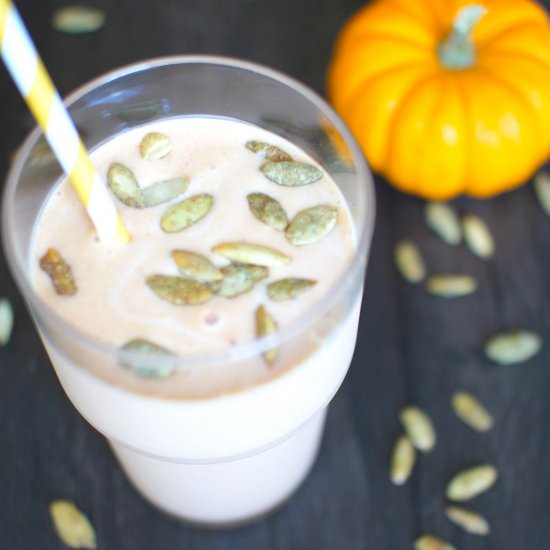 Creamy Freezy Pumpkin Smoothie - Recipe photo by RecipeRighter