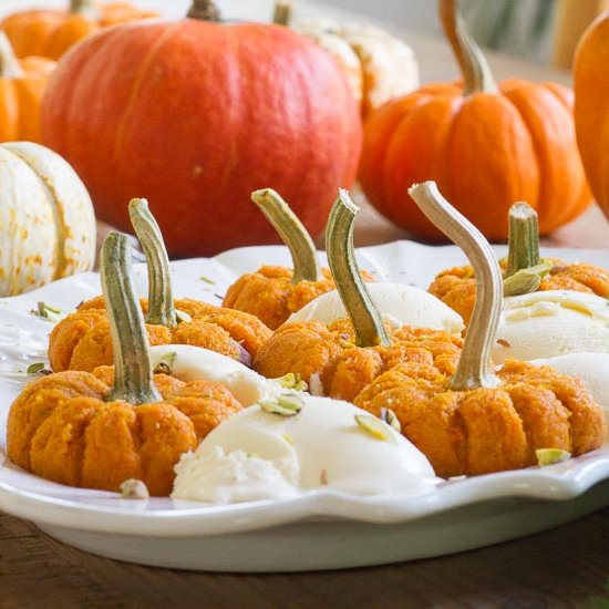 Carrot Halwa Pumpkins - Recipe photo by handfulofrecipes