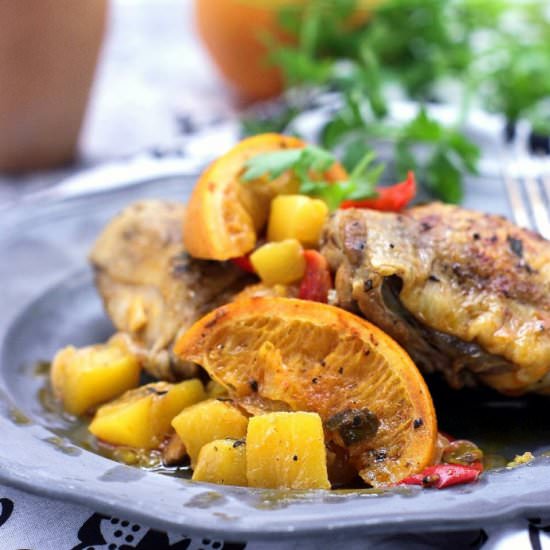 Spanish Orange Chicken - Recipe photo by Moj kulinarny pamietnik