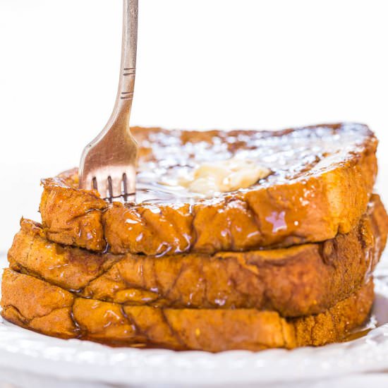 Pumpkin French Toast - Recipe photo by Averie