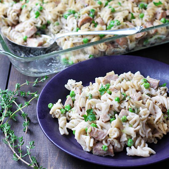 Noodle Casserole with Sausage - Recipe photo by TiasKitchen