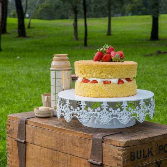 Sponge Cake - Recipe photo by Little Box Brownie