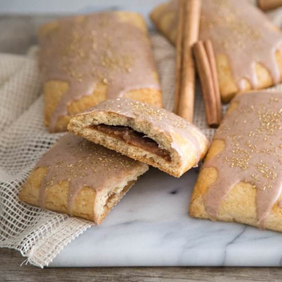 Apple Cinnamon Pop Tarts - Recipe photo by the little epicurean