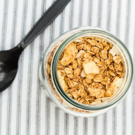 Spiced Apple Granola - Recipe photo by recipesfromapantry