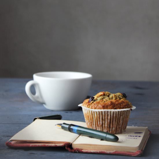 Blueberry Whole Wheat Muffin - Recipe photo by craftmarmalade