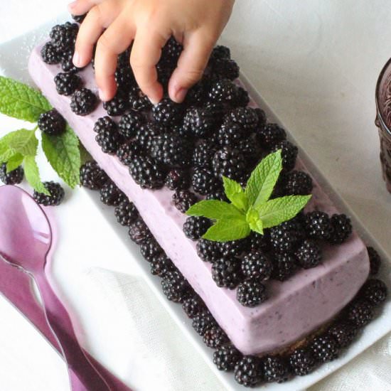 Blackberry cheesecake - Recipe photo by el mon de juju