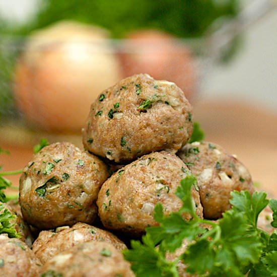 Now That's a Meatball! - Recipe photo by freshlyphotographed