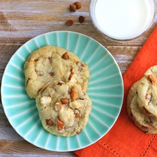 Cinnamon-Pretzel Sugar Cookies - Recipe photo by Grabaplate
