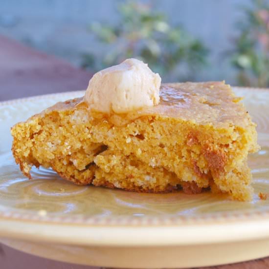 Pumpkin Spice Cornbread - Recipe photo by shauntagrimes