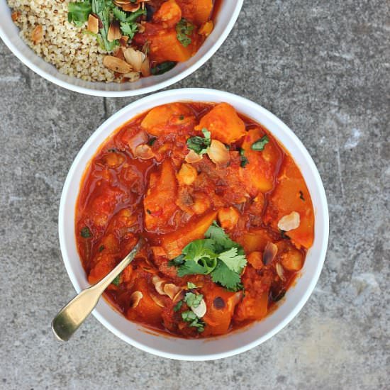 Moroccan Pumpkin Stew - Recipe photo by happyheartedkitchen