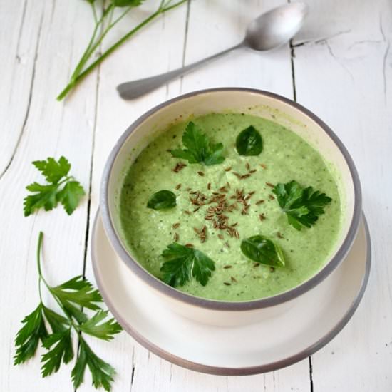Vegan Cucumber Cream - Recipe photo by lemiericetteconesenza