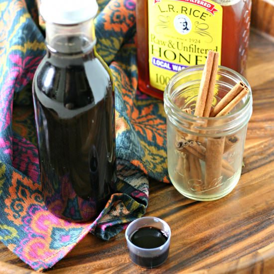 How To Make Elderberry Syrup - Recipe photo by EverydayMaven