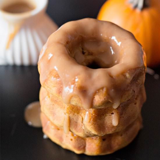 Pumpkin Cake with Apple Cider Sauce - Recipe photo by Adore Foods