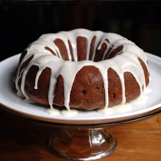 Apple Butter Spice Cake - Recipe photo by Circle B Kitchen