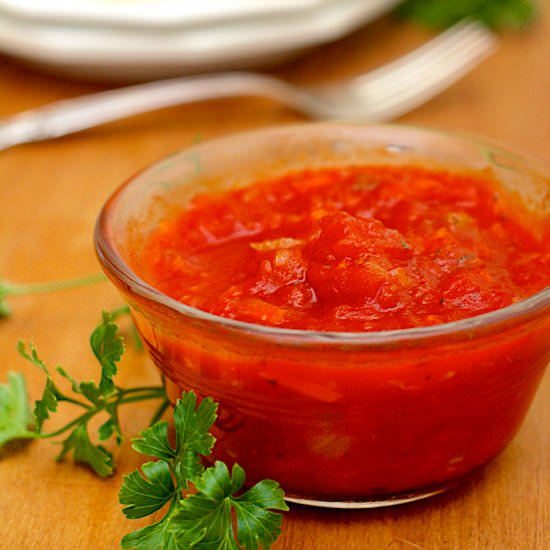 Tempting Marinara Sauce - Recipe photo by freshlyphotographed