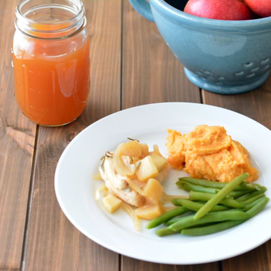Apple Chicken - Recipe photo by Nourishedsimply