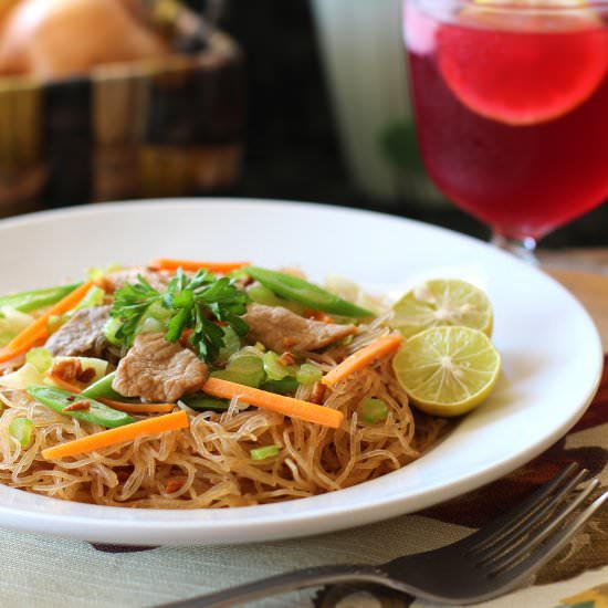 Pansit Bihon Guisado - Recipe photo by mystylerecipe