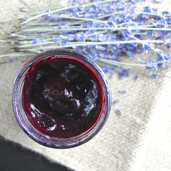 Lavender Blackberry Butter - Recipe photo by LorimerKitchen