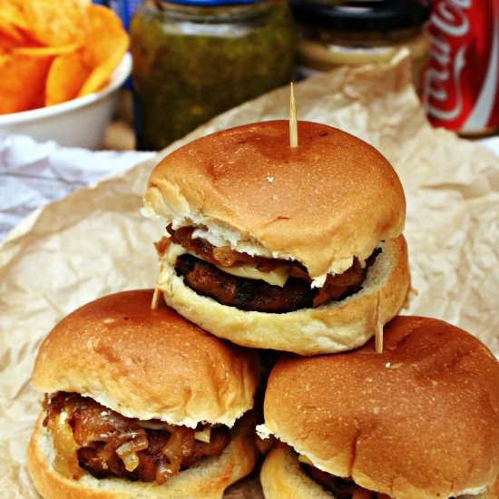 Pork Sliders - Recipe photo by featsoffeasts