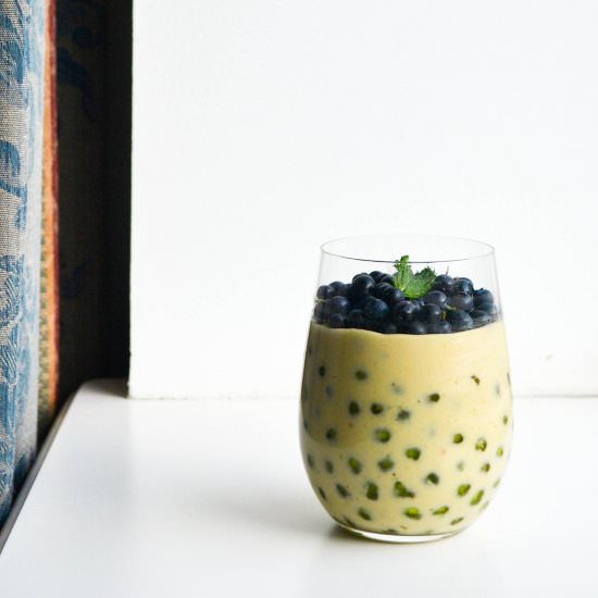 Coconut tapioca pudding - Recipe photo by anettv