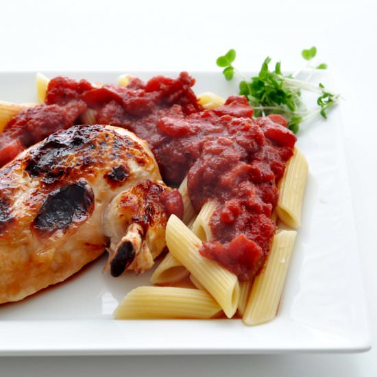 Honey Crisp Supreme of Chicken - Recipe photo by Tony Rose