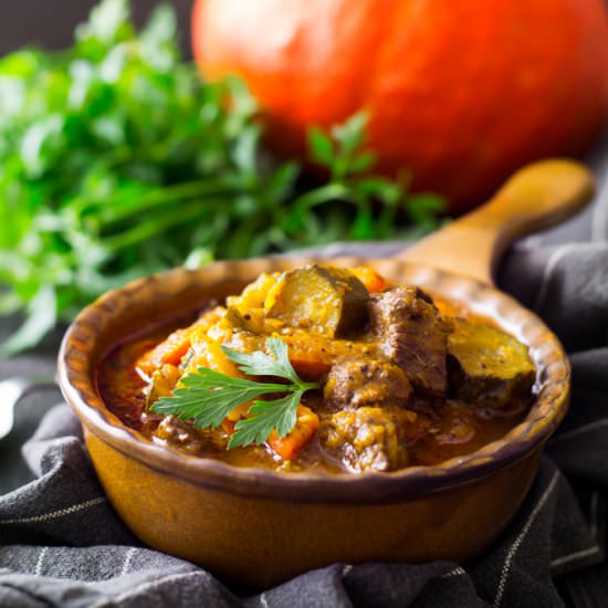 Pumpkin stew - Recipe photo by trawka cytrynowa