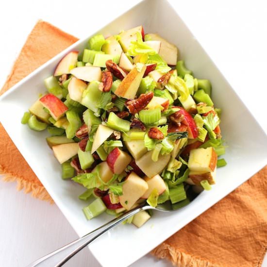 Apple Pecan Salad with Apple Cider - Recipe photo by LocalSavour