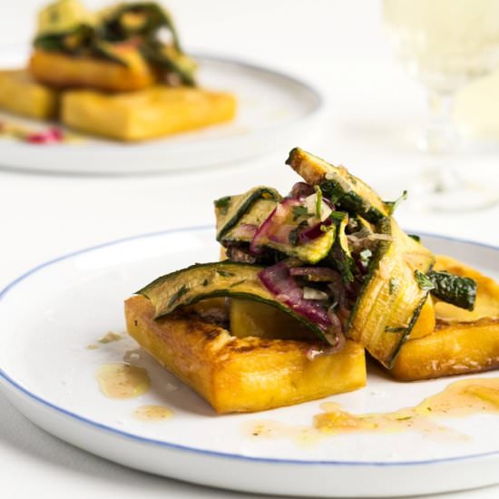 Chickpea Fritters - Recipe photo by heinstirred