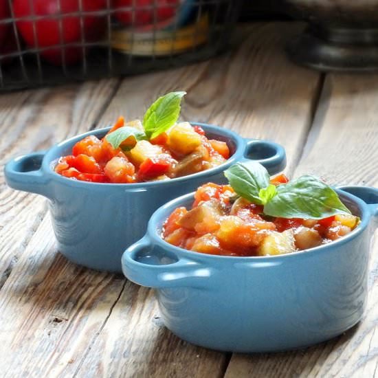 Peperonata alla Calabrese - Recipe photo by Smakolyki Alergika