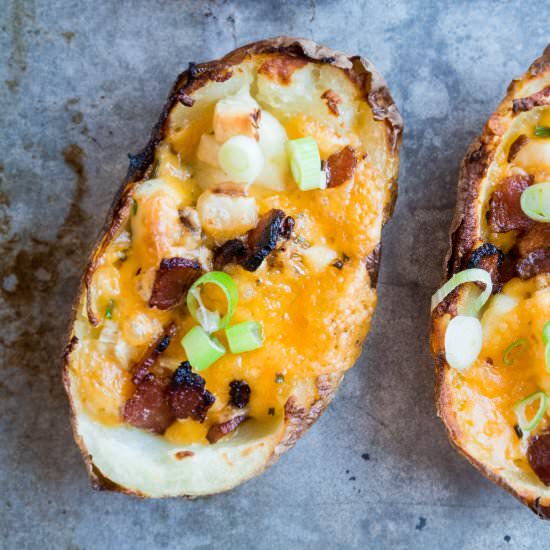 Potato Skins - Recipe photo by myutensilcrock