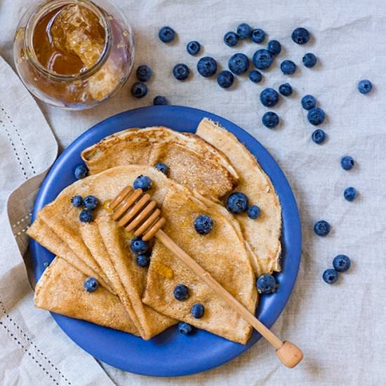 Vegan Russian Blini - Recipe photo by lublyou