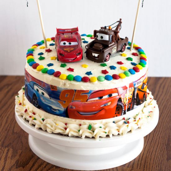 Cars Birthday Cake - Recipe photo by BarbaraBakes