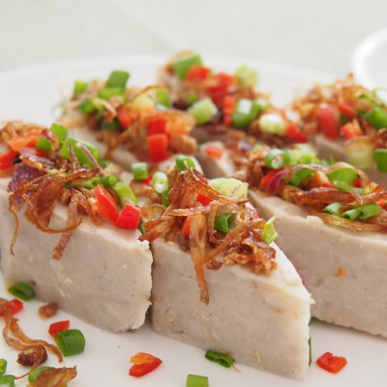 Penang Yam Cake (Or Kuih) - Recipe photo by Bake With Paws