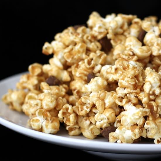 Peanut Butter Popcorn - Recipe photo by JessicaLovesButter